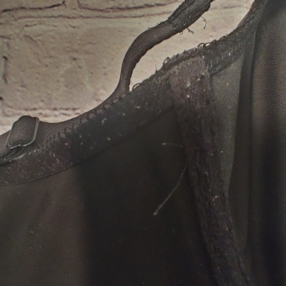 Wacoal Full Figure Basic Beauty Underwire Black Bra 34G - Picture 8 of 14